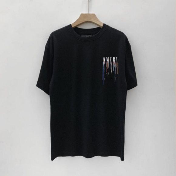 AMIRI SHIRTS BLACK CASUAL FOR MEN